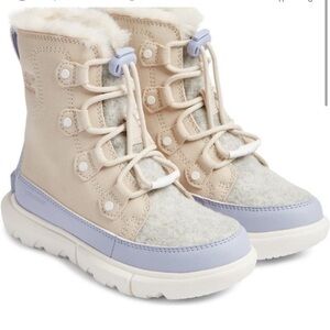 Kid’s SOREL Explorer Waterproof Lace-Up Boot size 13 EUC